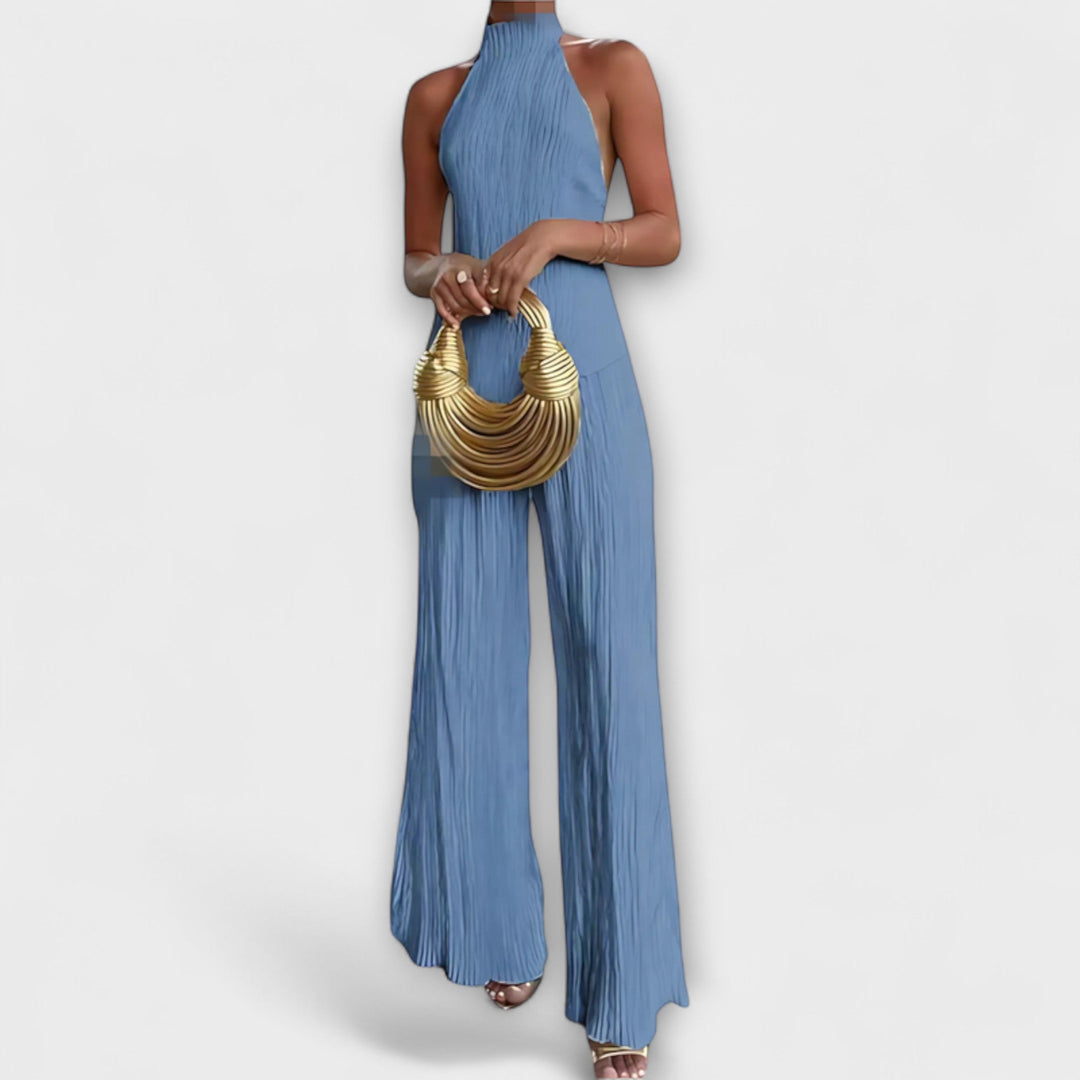 Sylvia | Elegantes plissiertes asymmetrisches Set