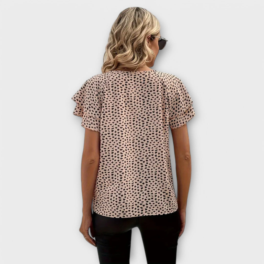 Magda | All-Over bedruckte Bluse