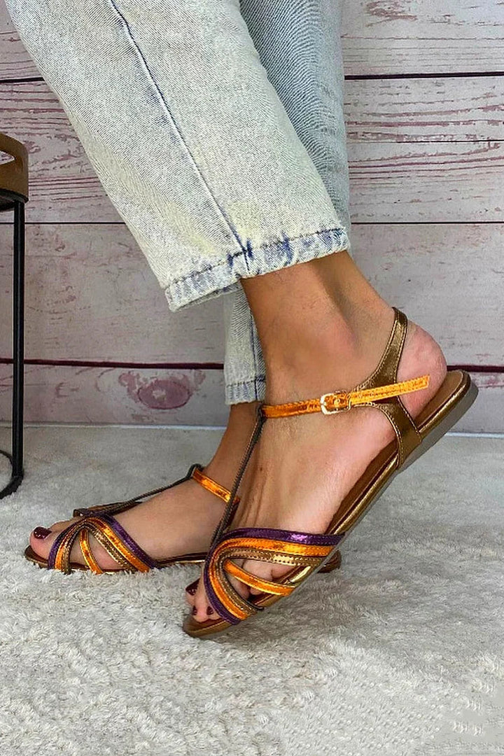 Silke | Mediterrane Riemchensandalen