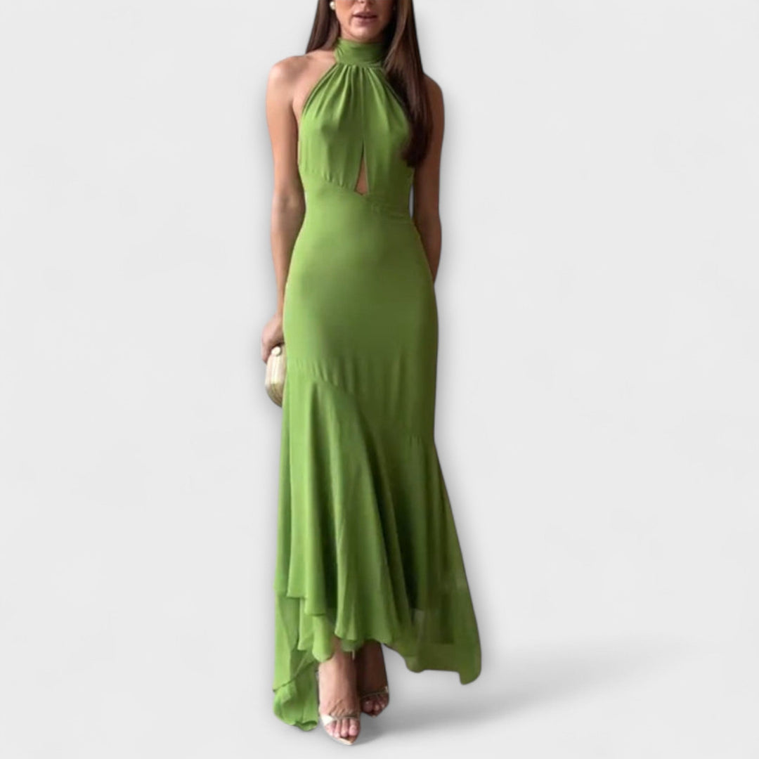Lisa | Schickes asymmetrisches Maxikleid