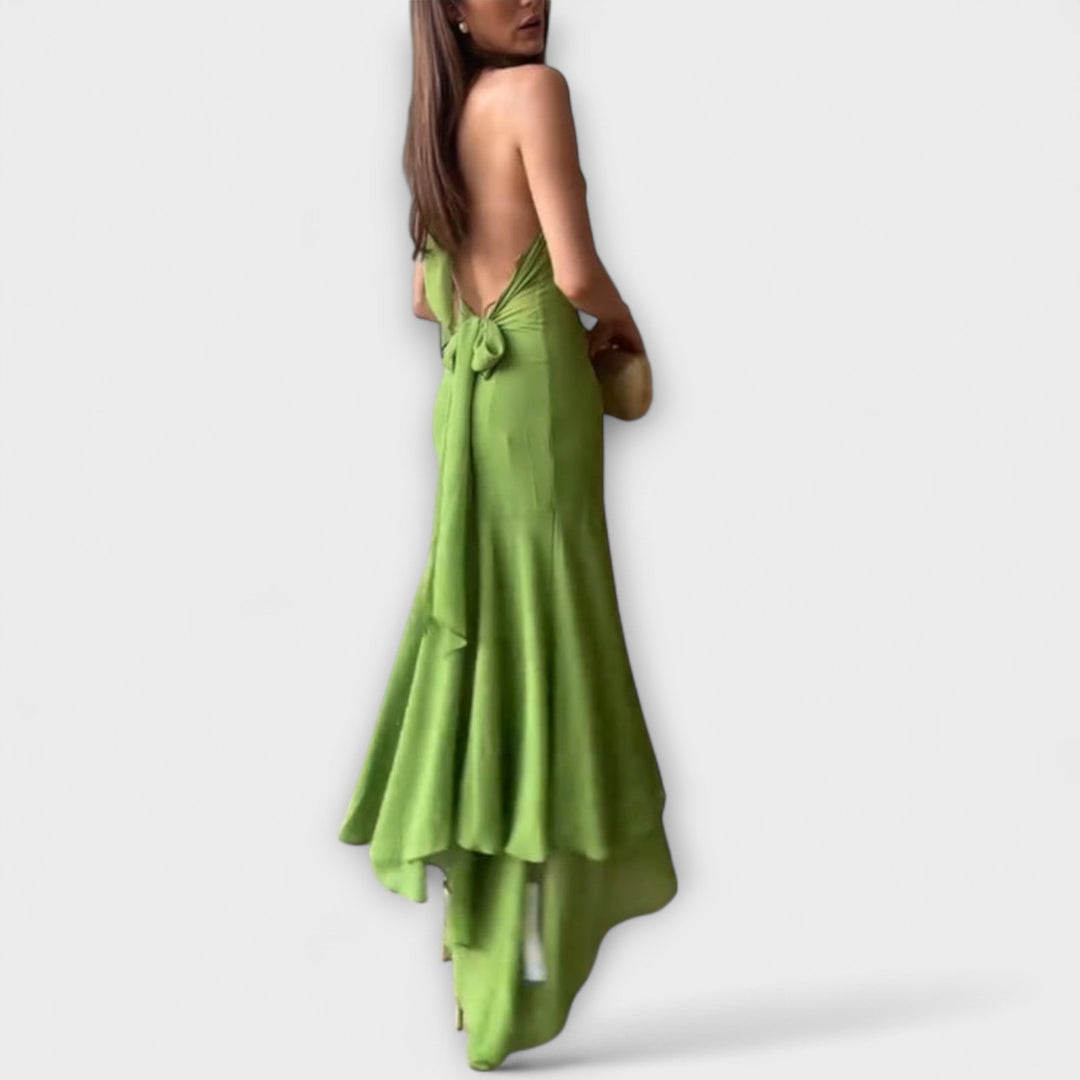 Lisa | Schickes asymmetrisches Maxikleid