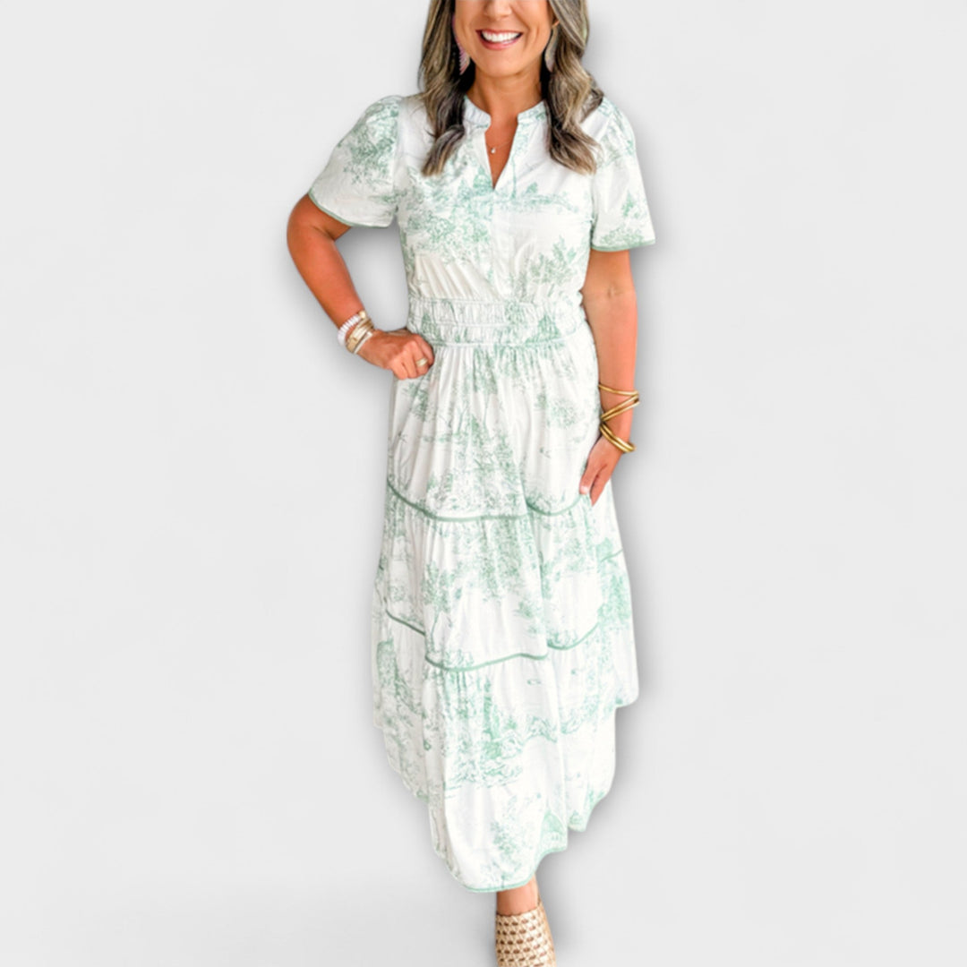 Petra | Zeitloses Toile-Maxikleid-Kleid