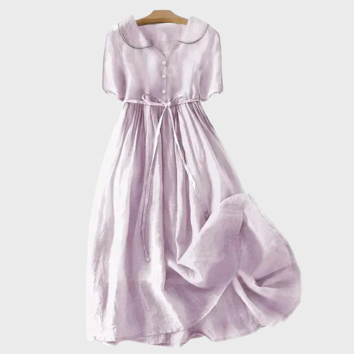 Sieglinde | Klassisches Kleid mit Knöpfen