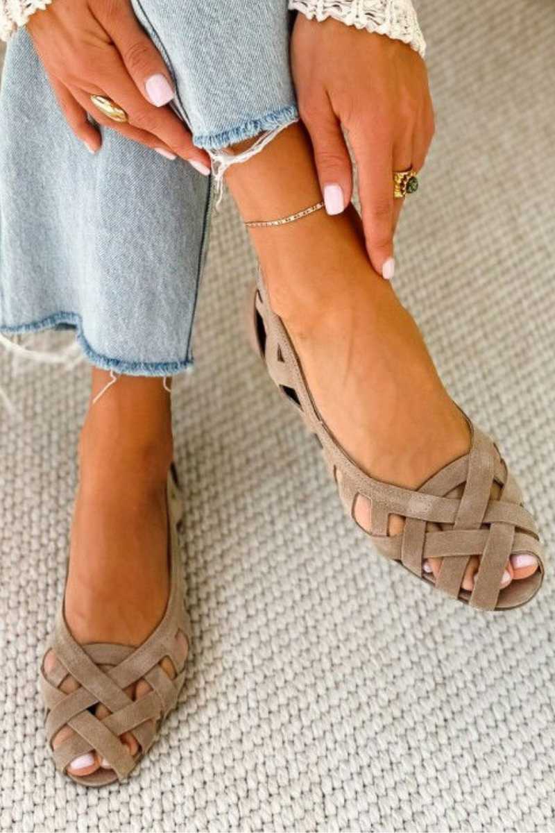 Magda | Geflochtene Sommersandalen