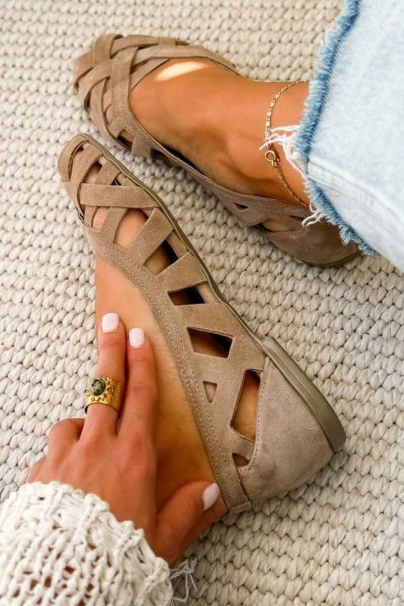 Magda | Geflochtene Sommersandalen