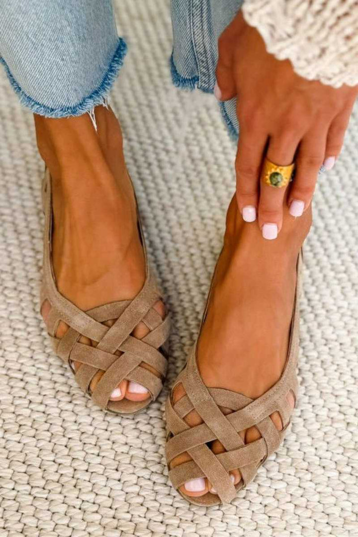 Magda | Geflochtene Sommersandalen
