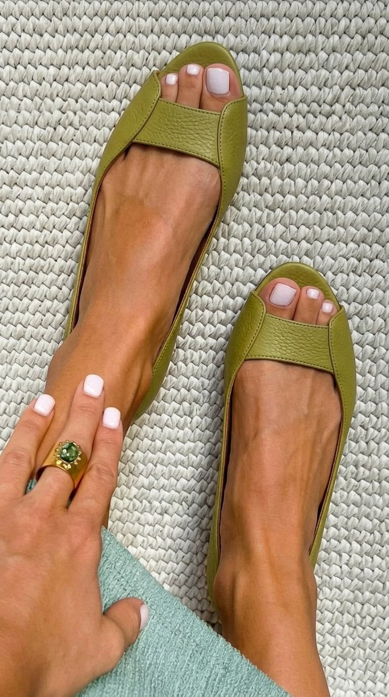 Luisa | Goldene Komfortsandalen