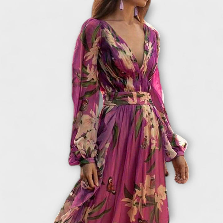 Maria | Hochwertiges elegantes Maxikleid