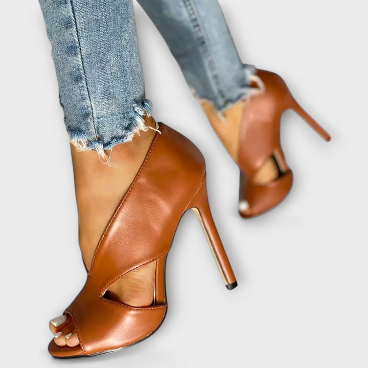 Kerstin | Trendige Orthopädische Sandalen mit Eleganten Absatz