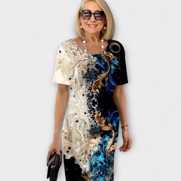 Rieke | Sommerblumenbrise Kleid