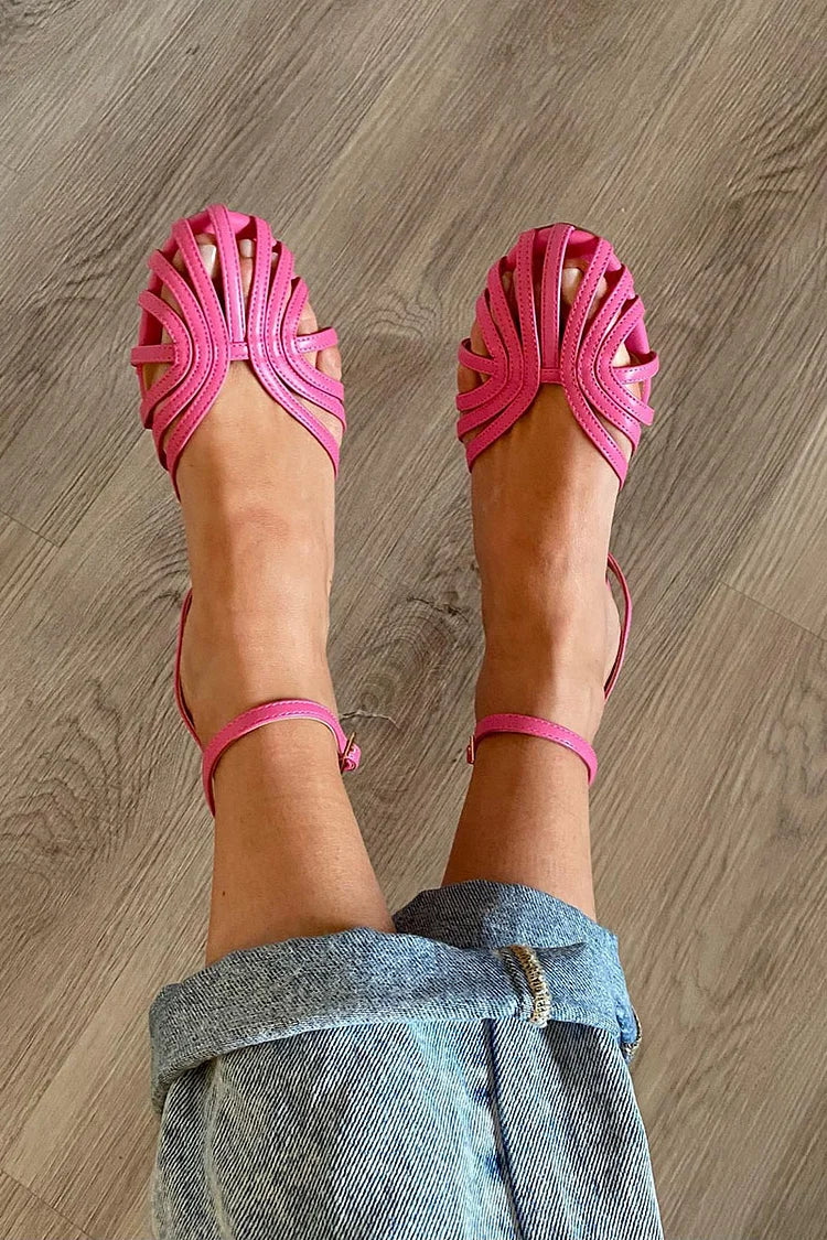 Ursel | Schmuck-Sandalen mit Riemchen