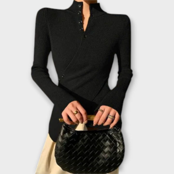 Selma | Eleganter figurbetont Pullover