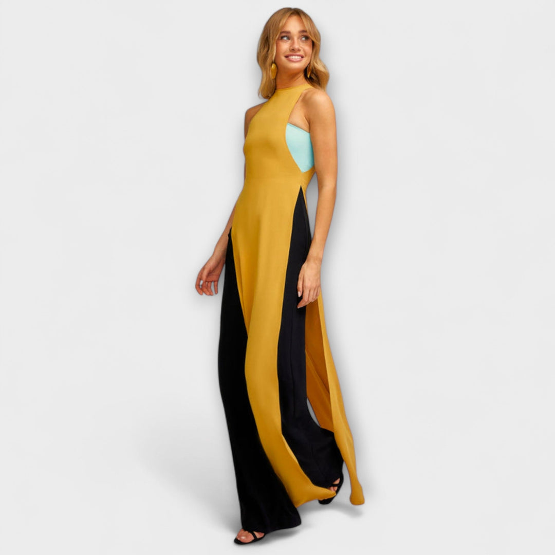 Waltraud | Dunkeltürkiser Overall