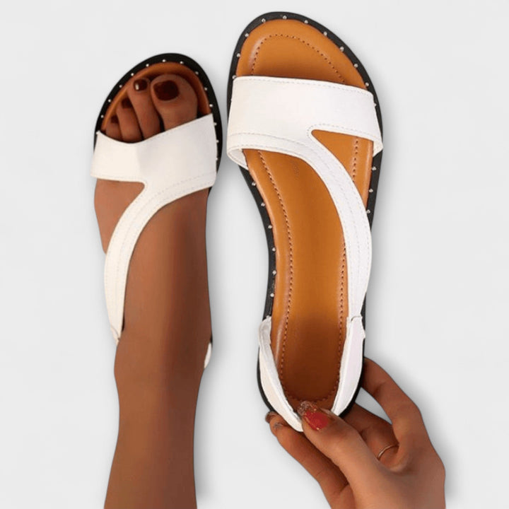 Bianca | Moderne Sandalen mit Weicher Gummisohle