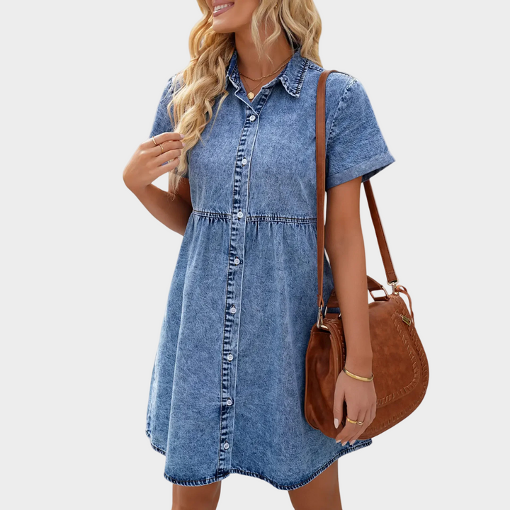 Almut | Tägliches Jeanskleid