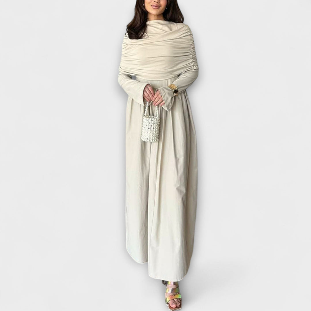 Martina | Entspanntes Plissee-Kleid