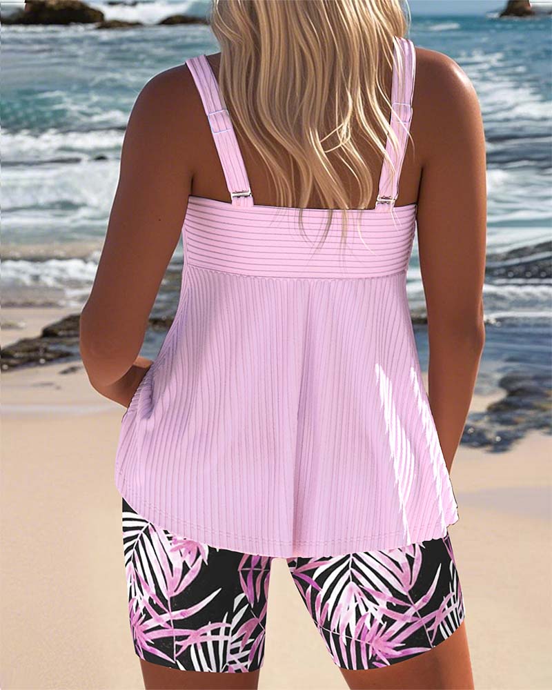 Erna | Buntes Tankini-Set