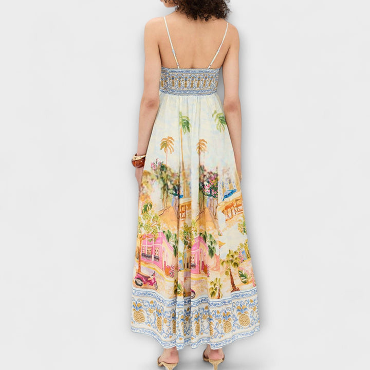 Neele | Aracati mehrfarbig Maxikleid