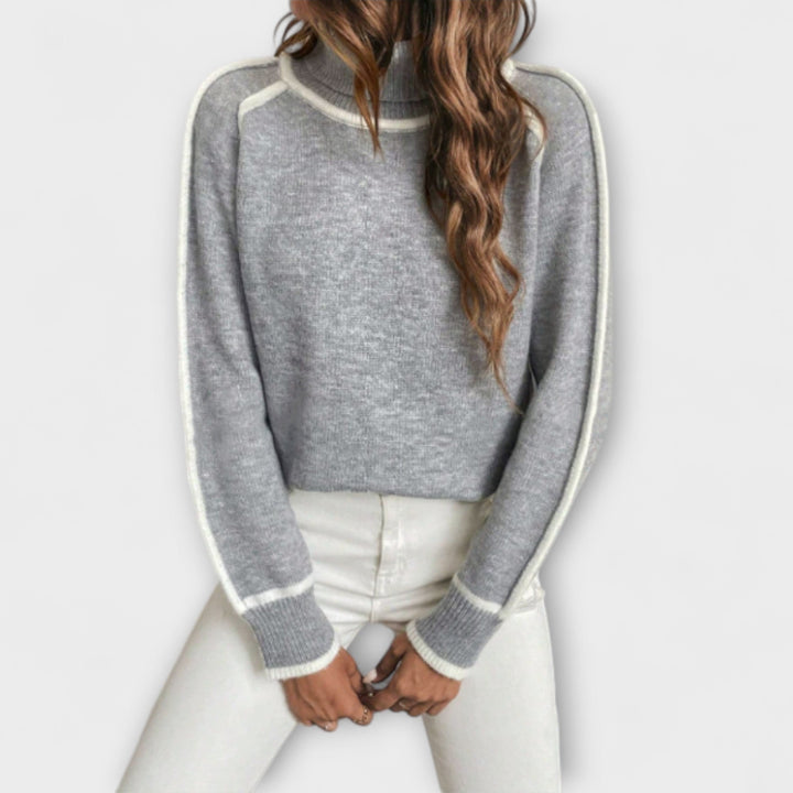 Leni | Lässiger Rollkragenpullover