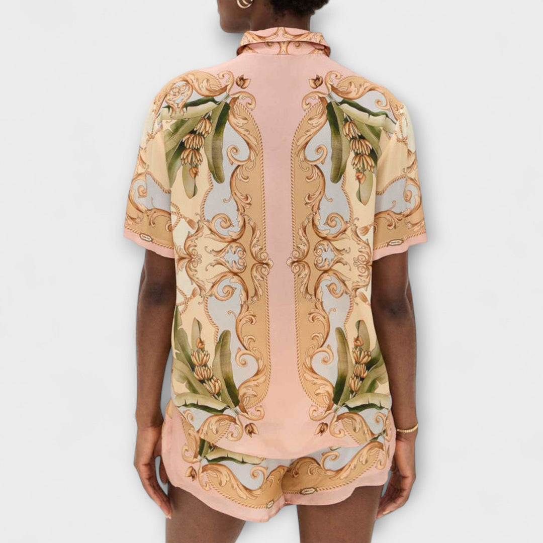 Leni | Vintage Botanischer Kaleidoskop Druck Set