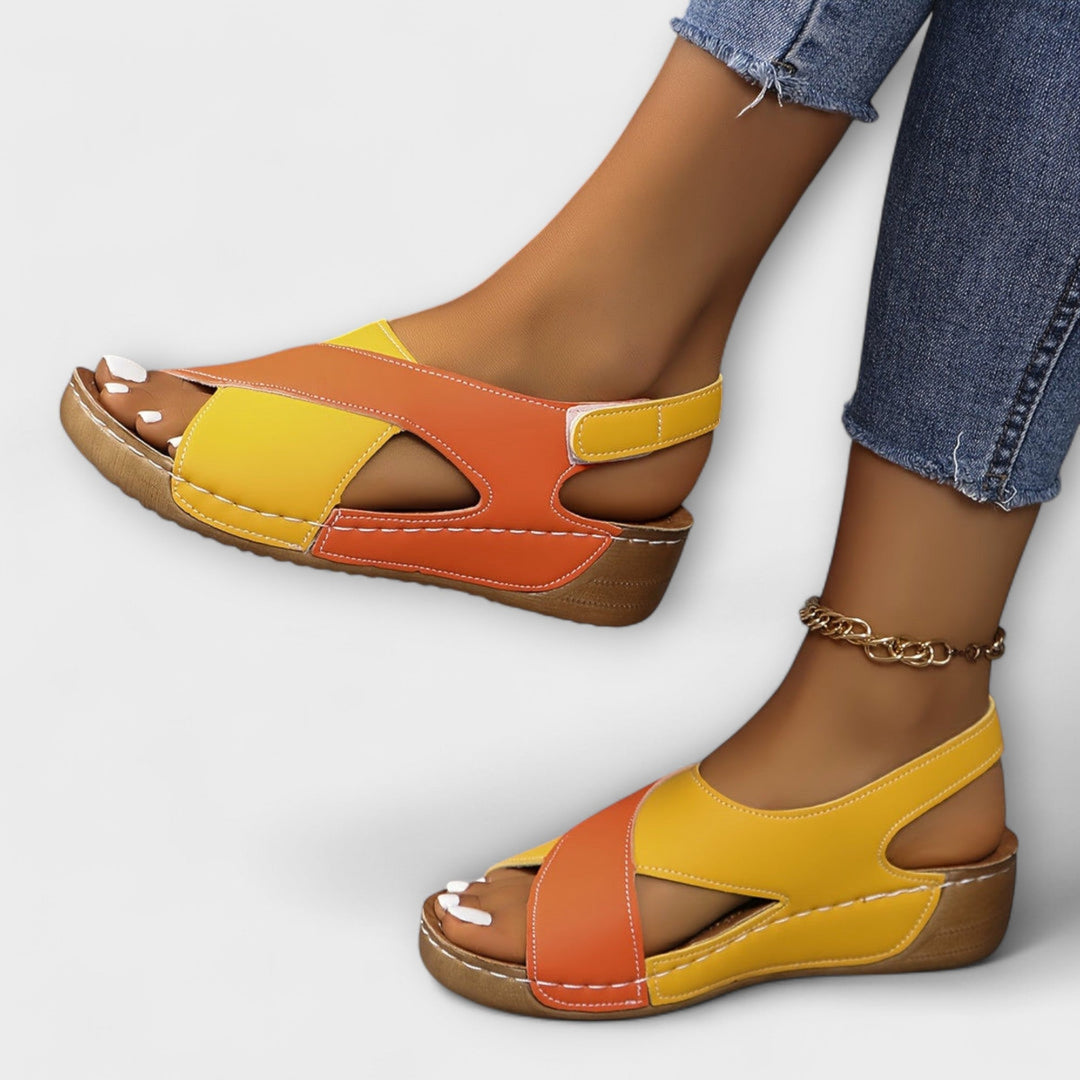 Vera | Orthopädische Atmungsaktive Wandersandalen für Damen