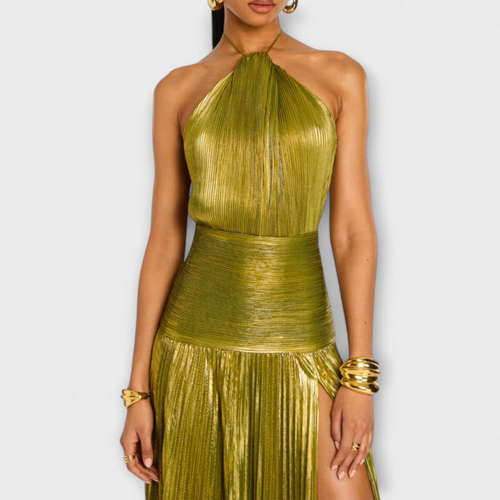 Konstanze | Halterkleid mit Offenem Rücken