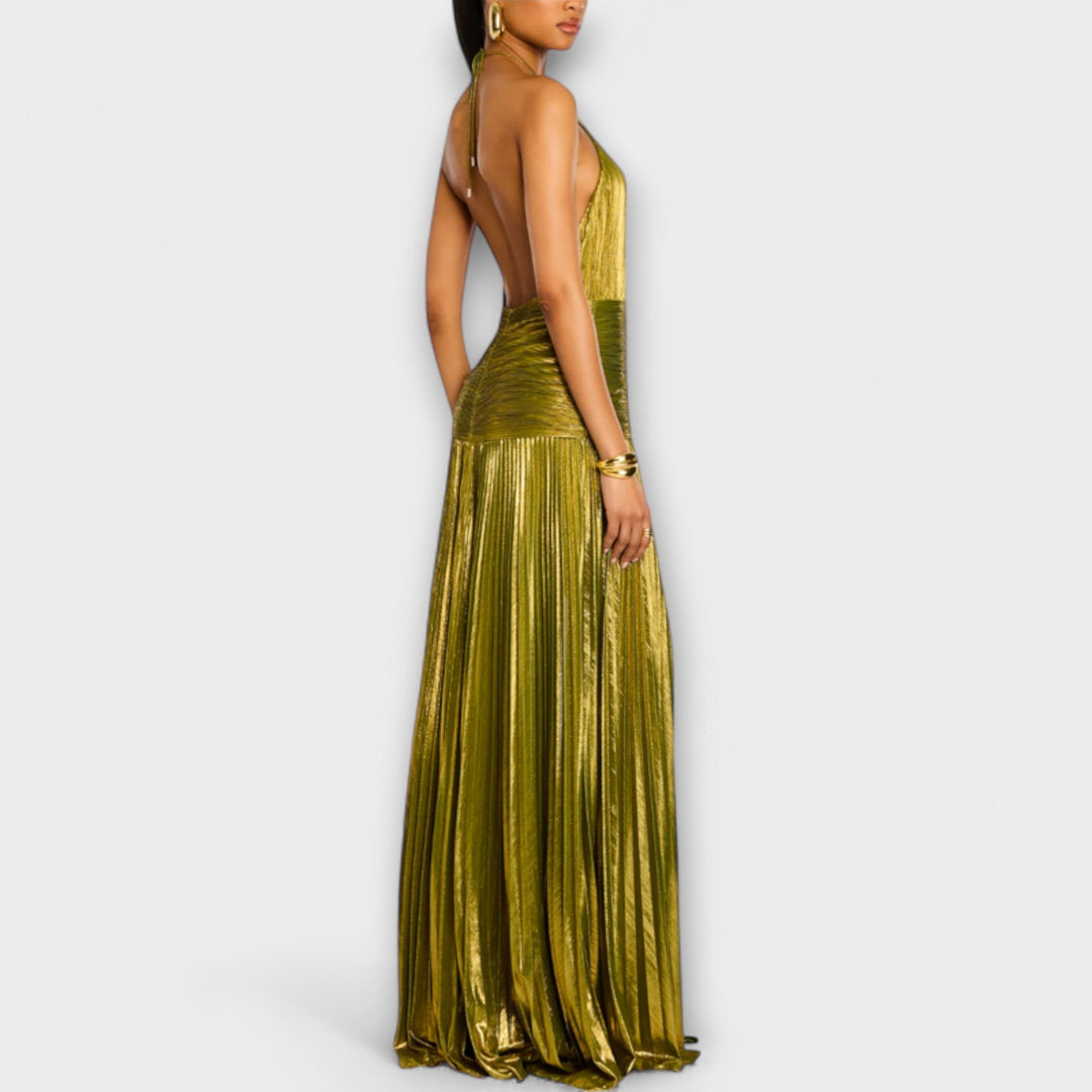 Konstanze | Halterkleid mit Offenem Rücken