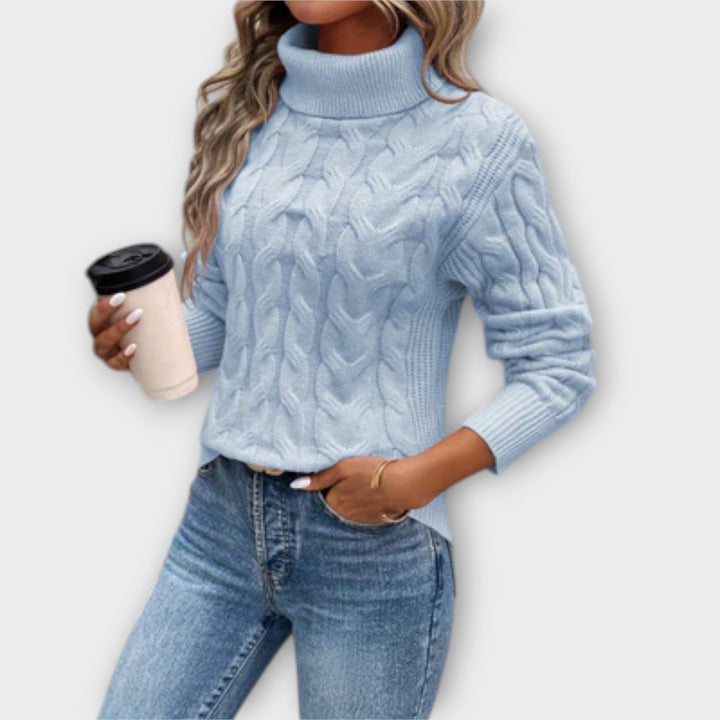 Sonja | Eleganter Rollkragenpullover