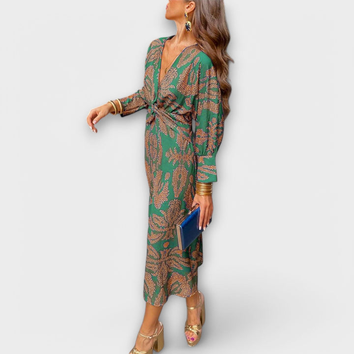 Amanda | Elegantes Kleid mit langen Ärmeln