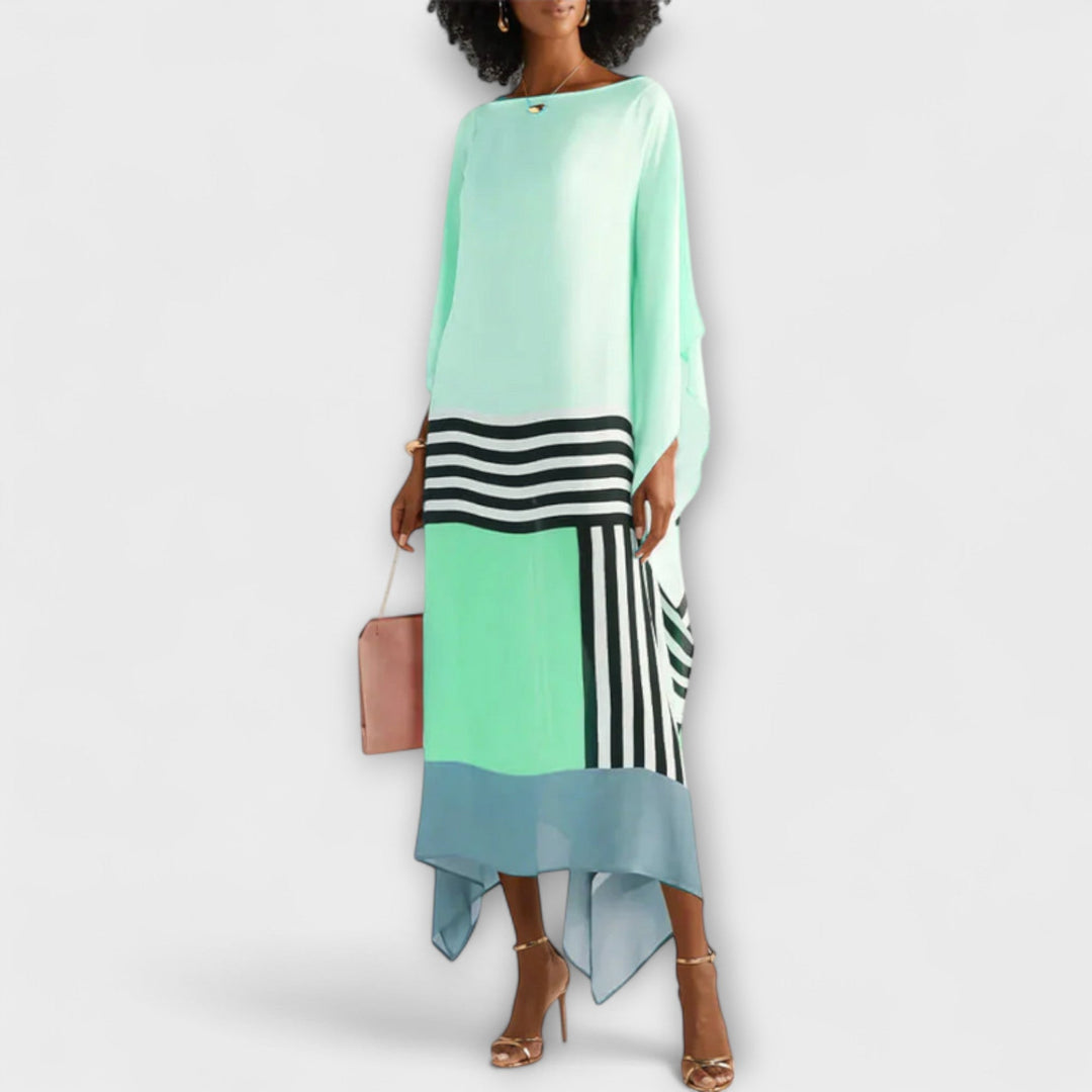 Annemarie | Locker geschnittener geometrischer Kaftan