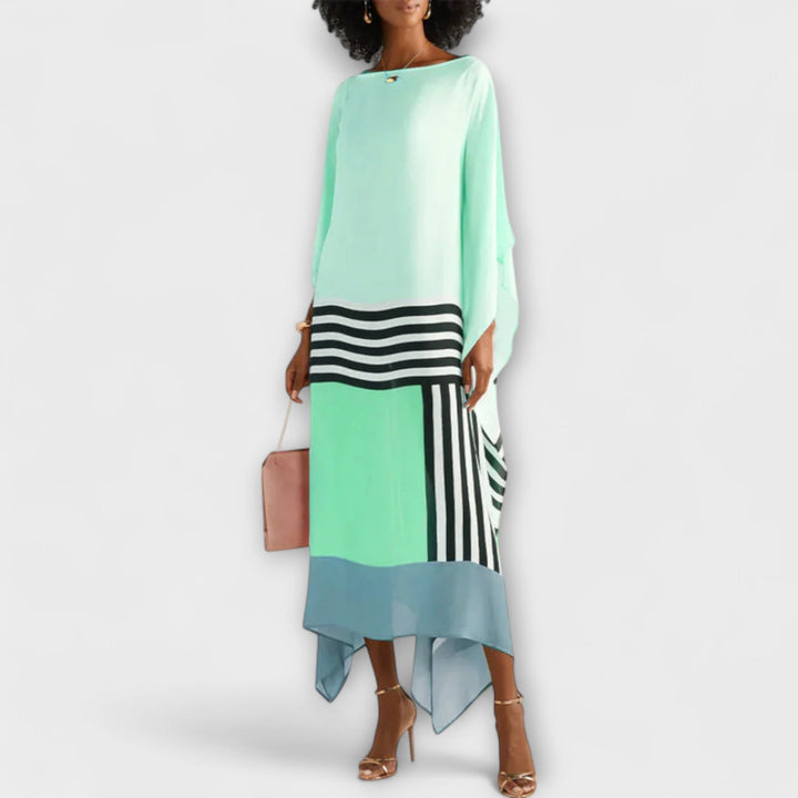 Annemarie | Locker geschnittener geometrischer Kaftan