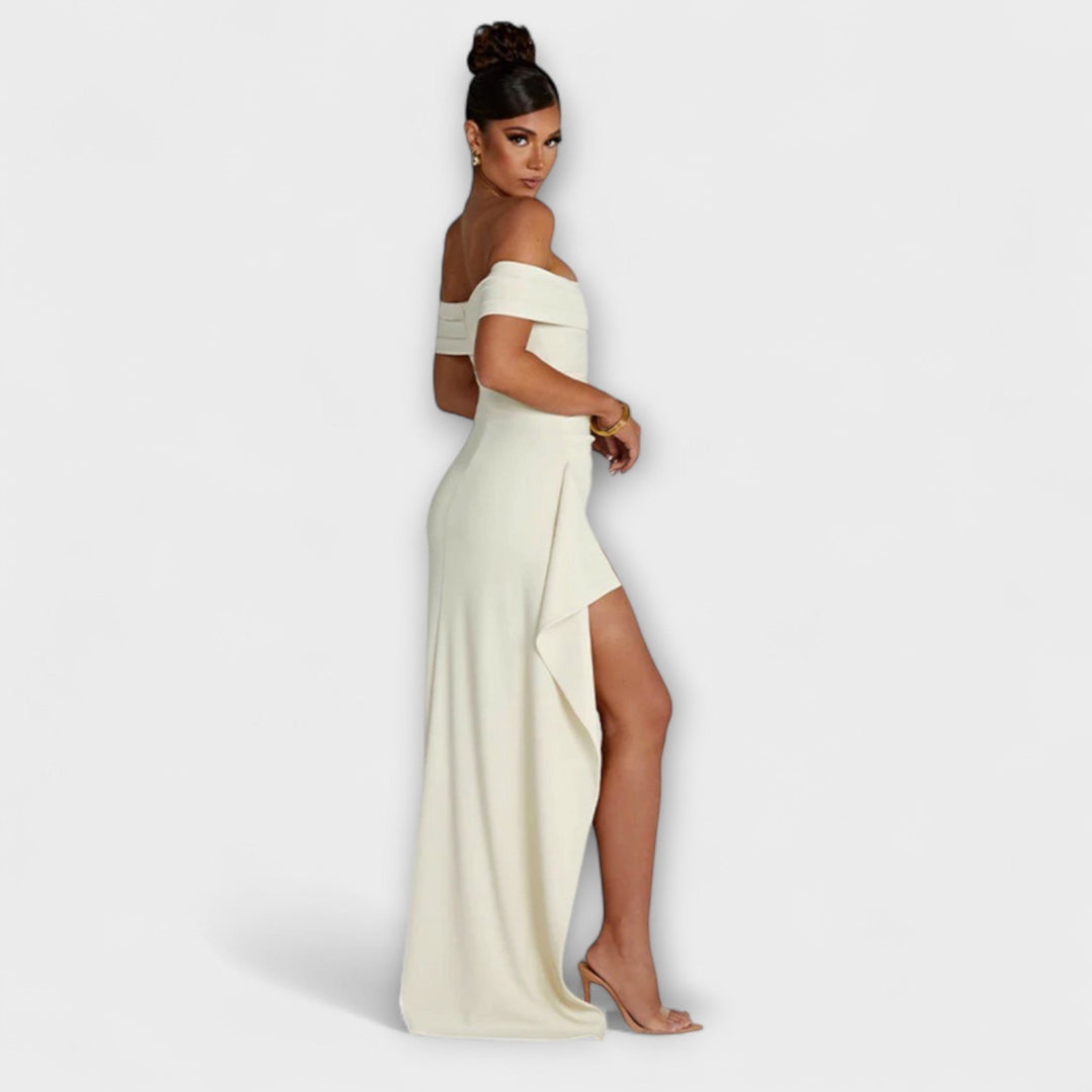 Elfriede | Saint Sculptée Maxikleid