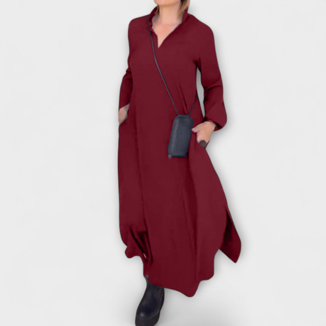 Pauline | Langes und Fließendes Kleid