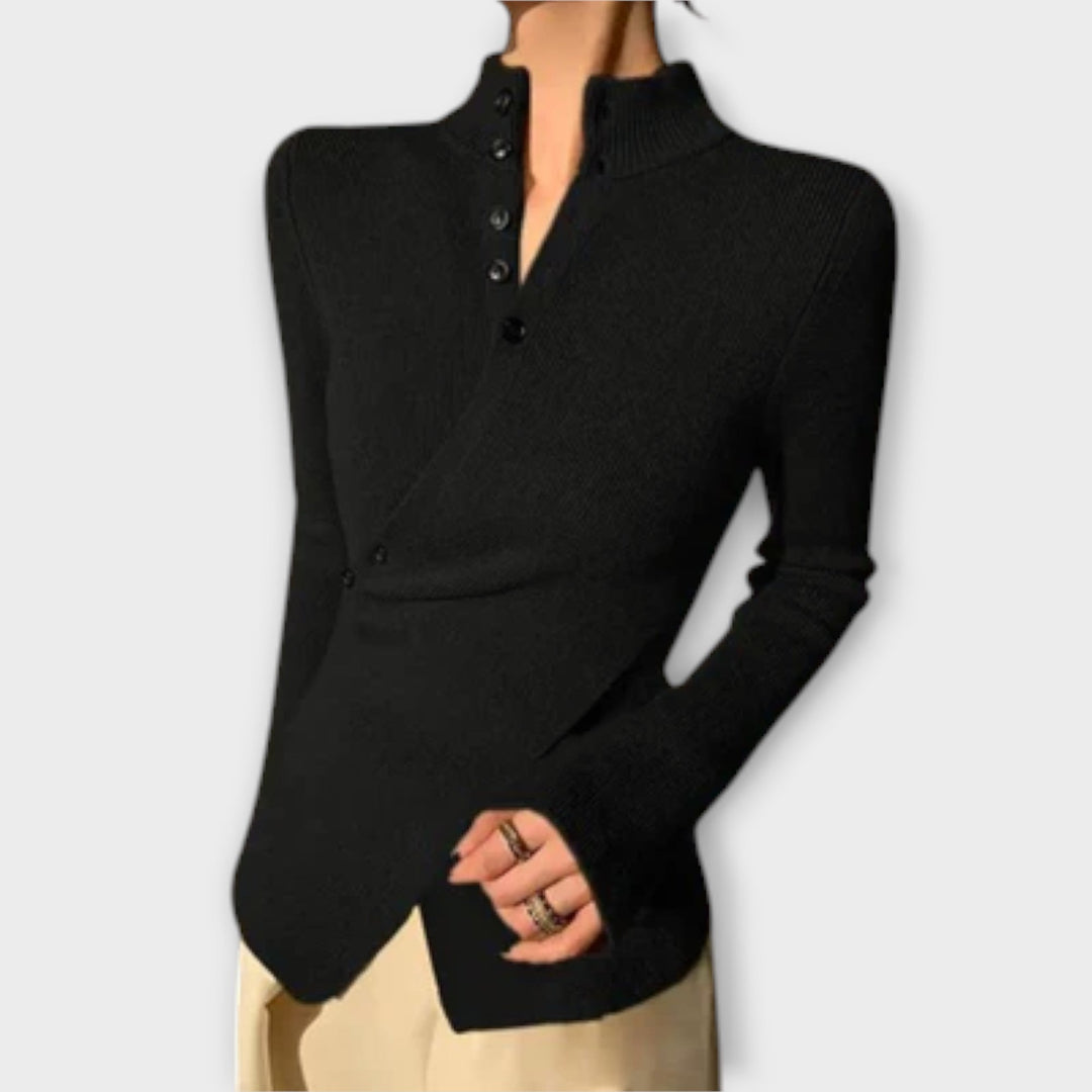 Selma | Eleganter figurbetont Pullover