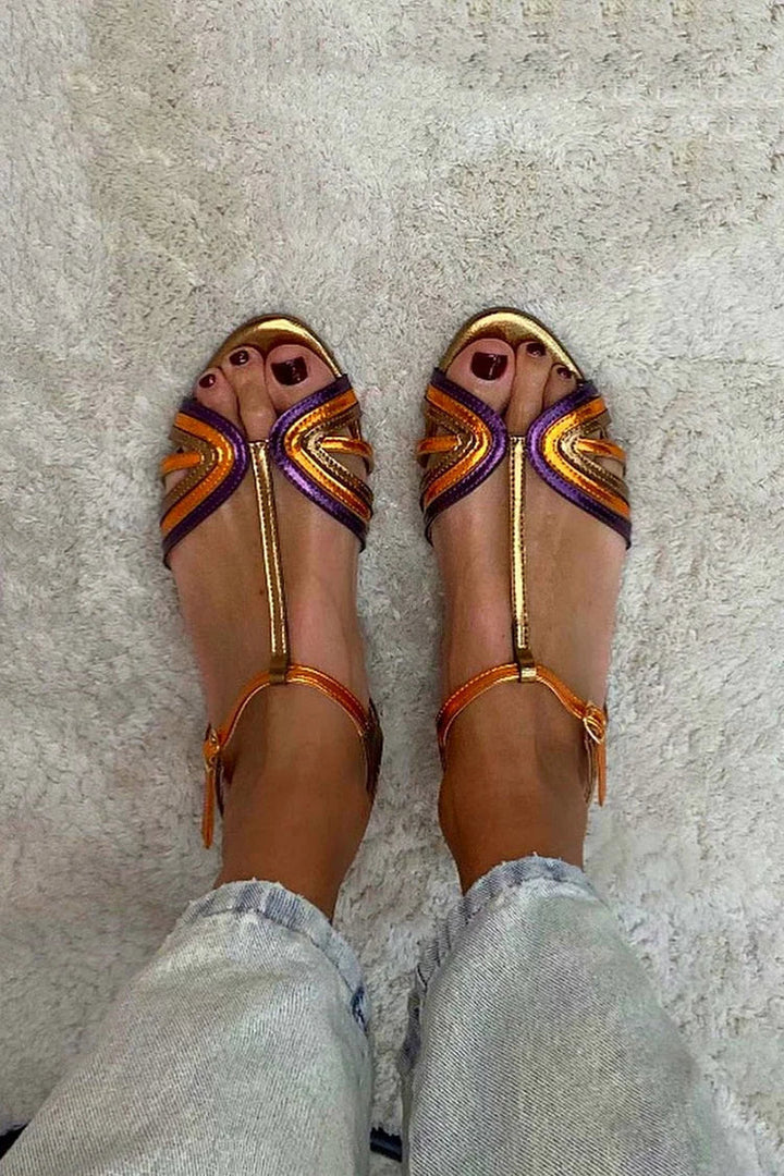Silke | Mediterrane Riemchensandalen