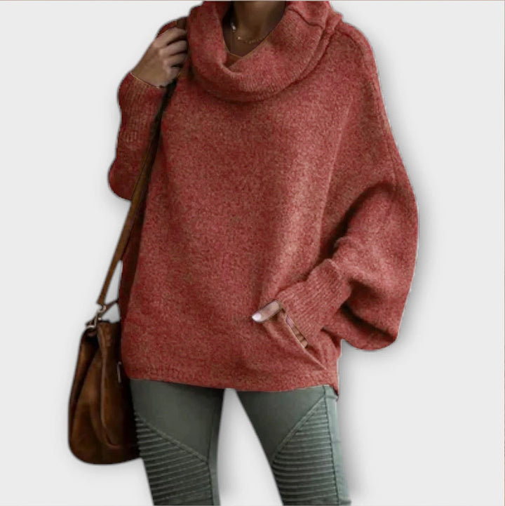Sylvia | Eleganter Damenpullover in Schildpatt