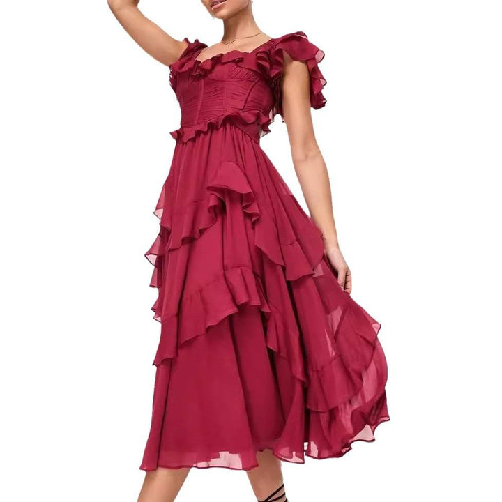 Rosalie | Kleid mit Rüschendetails