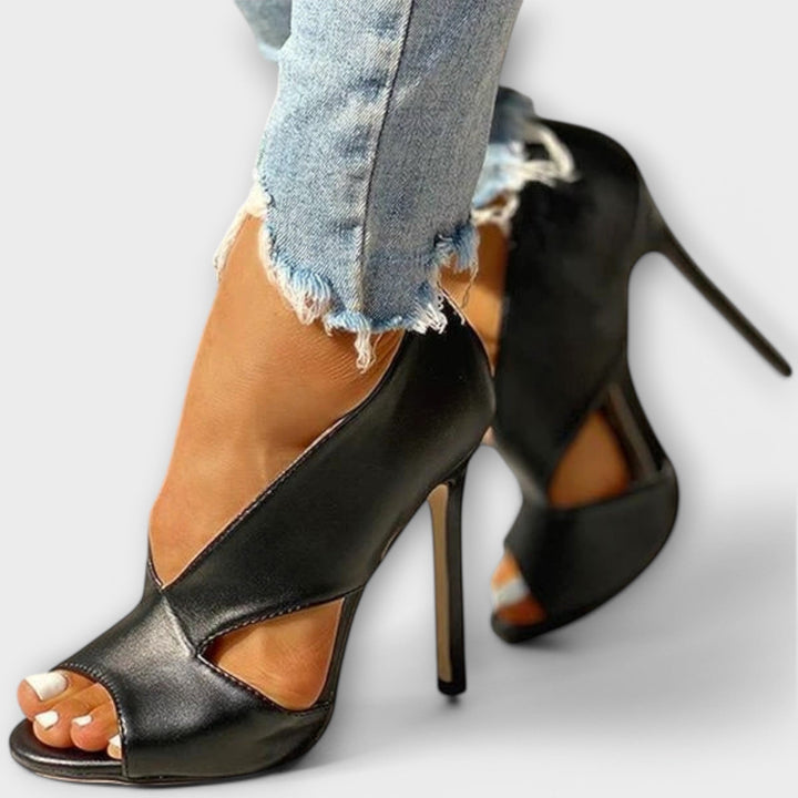 Kerstin | Trendige Orthopädische Sandalen mit Eleganten Absatz