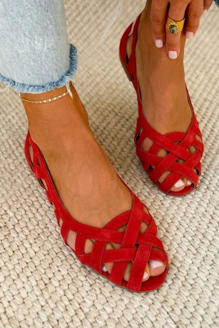 Magda | Geflochtene Sommersandalen