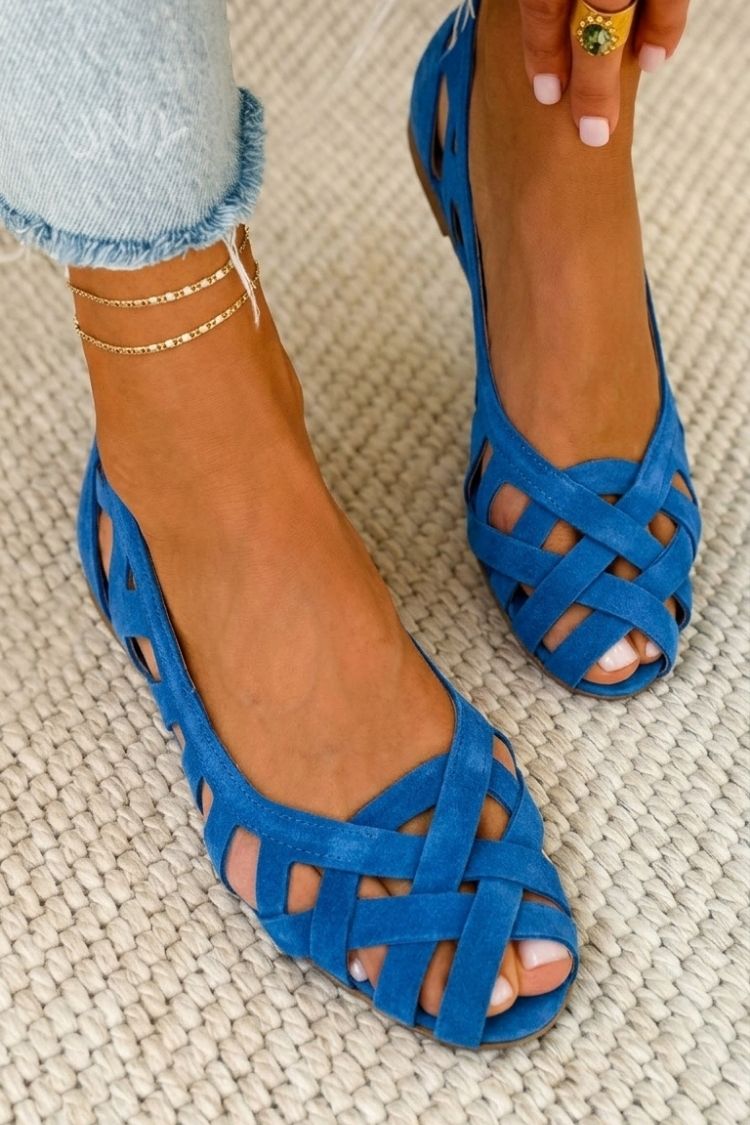 Magda | Geflochtene Sommersandalen