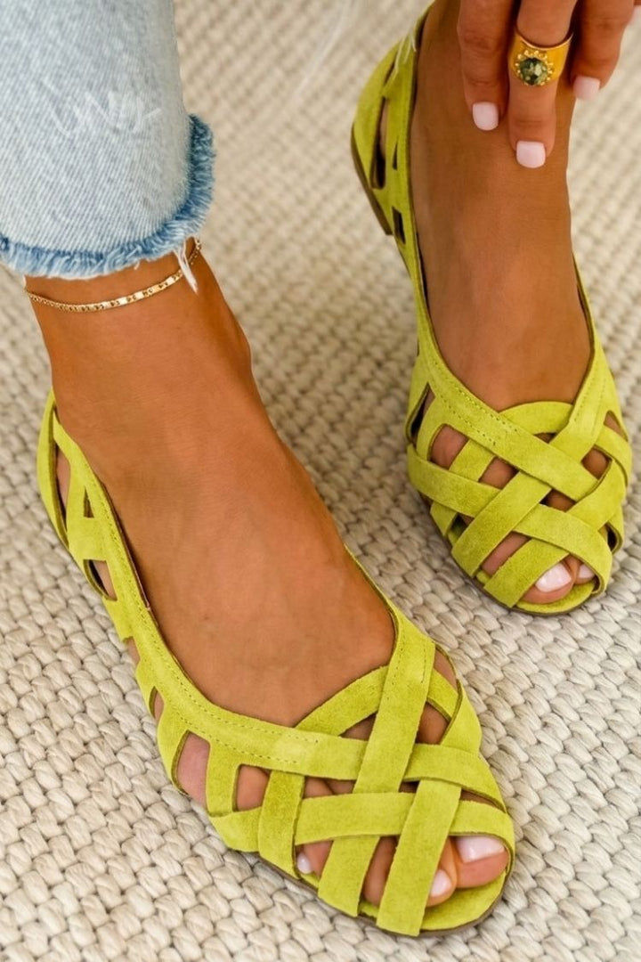 Magda | Geflochtene Sommersandalen