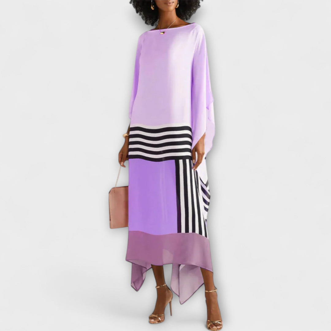 Annemarie | Locker geschnittener geometrischer Kaftan