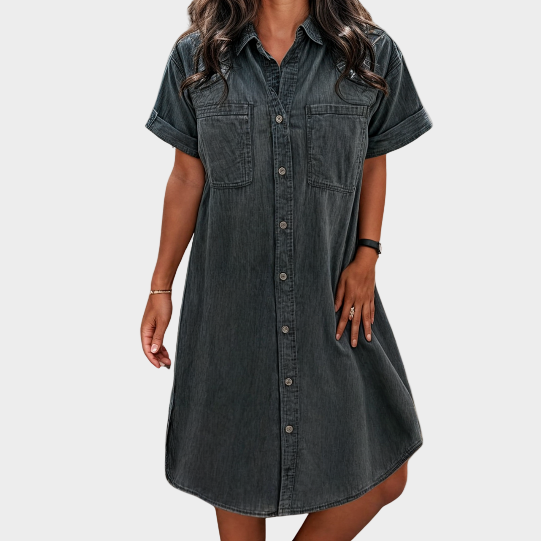 Lore | Sommerliches, sanftes Jeanskleid