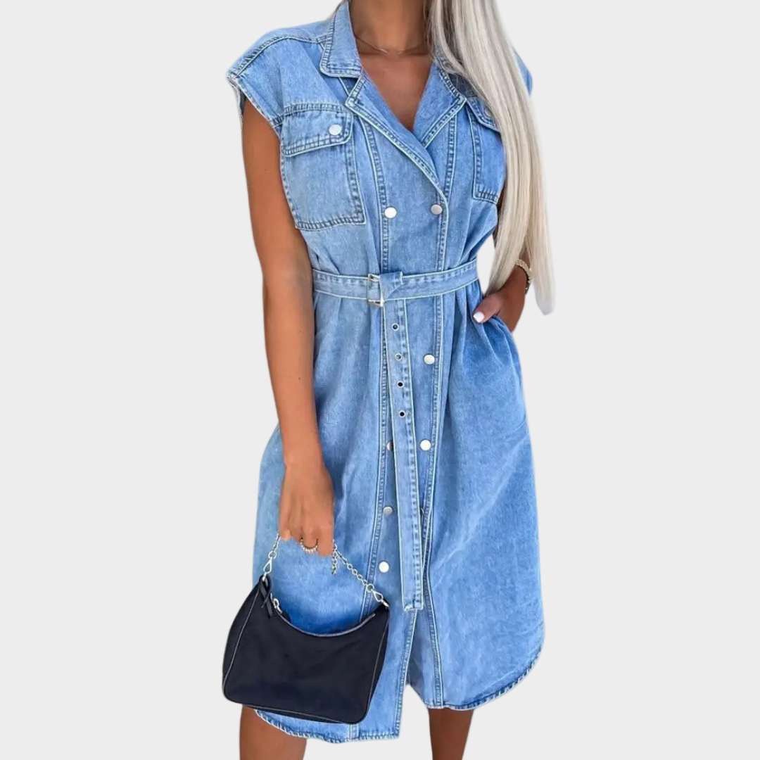 Gertrud | Tägliches Jeanskleid