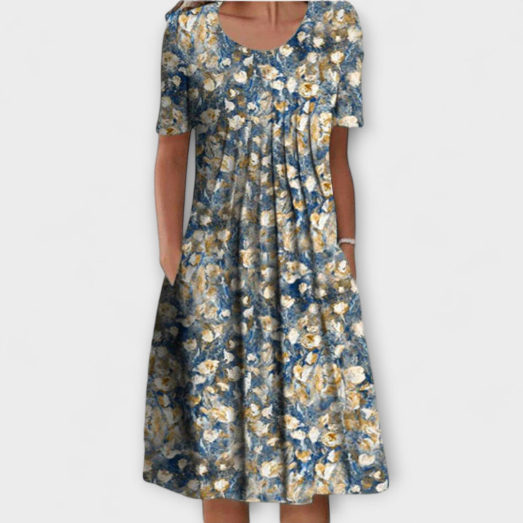 Jessica | Schickes Schichtkleid mit Bauchkontrolle