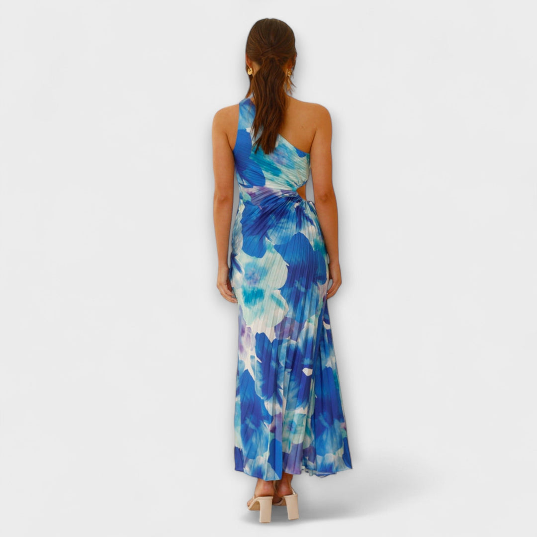 Maya | Elegantes Cut-Out Maxikleid