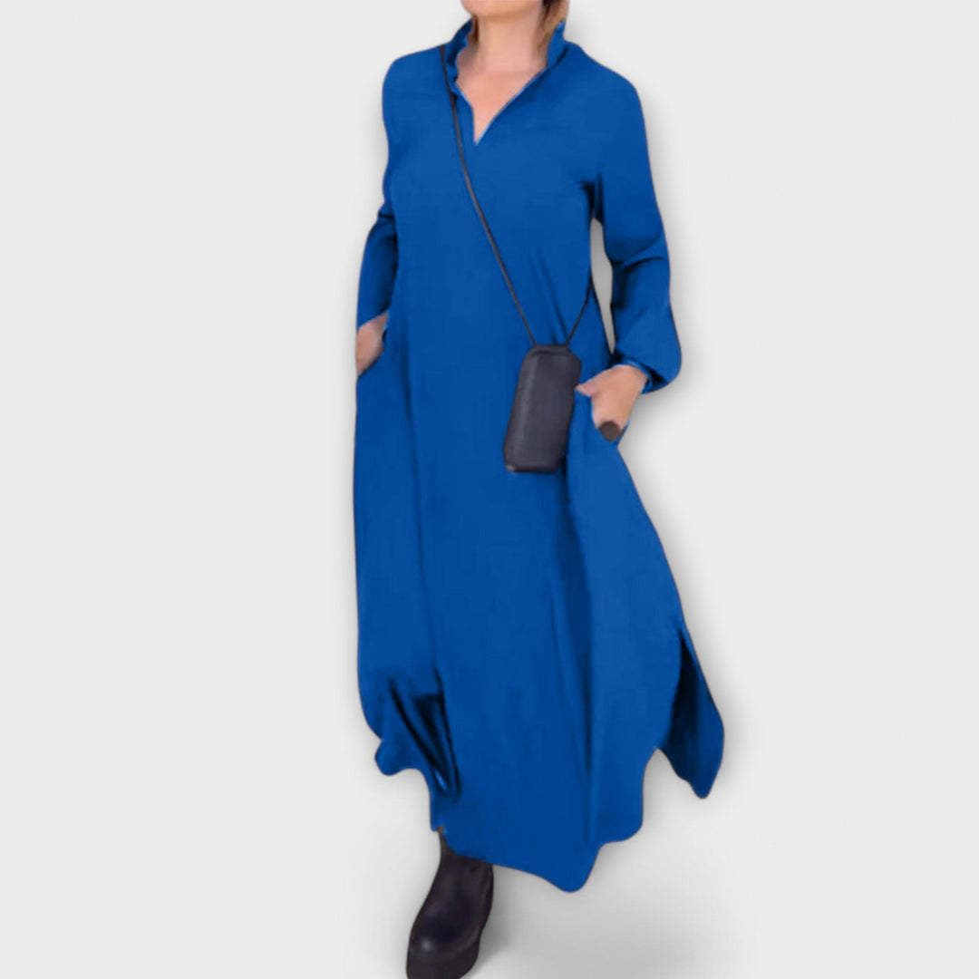 Pauline | Langes und Fließendes Kleid