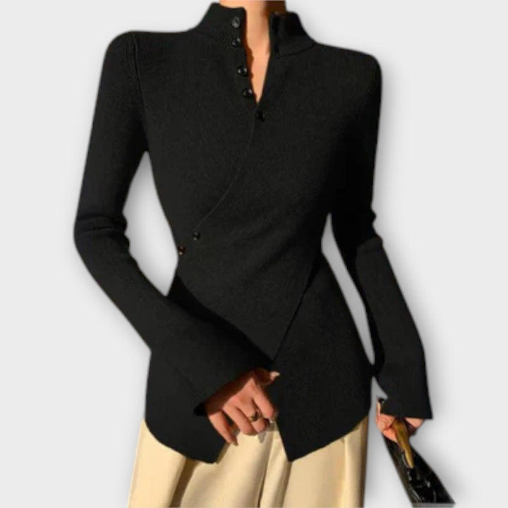 Selma | Eleganter figurbetont Pullover