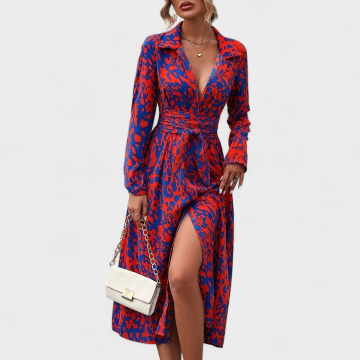 Alma | Tiermuster Kleid