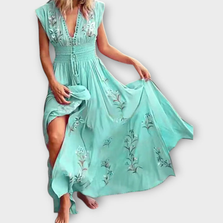 Esther | Boho-Kleid mit zauberhaften Stickereien